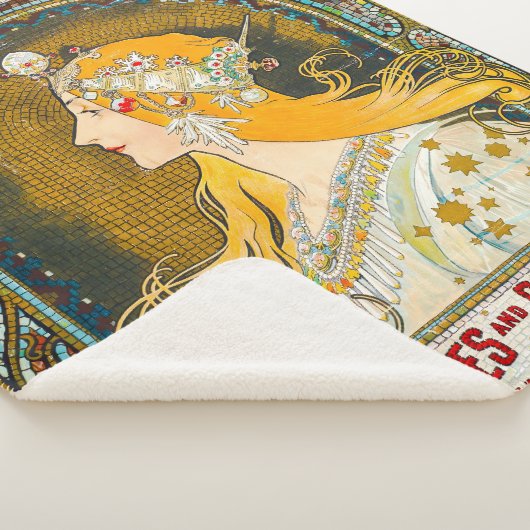 Alphonse Mucha Vintag Whitman's Ad Sherpadecke (3/4)