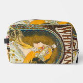 Alphonse Mucha Vintag Whitman's Ad Waschbeutel (Vorderseite)