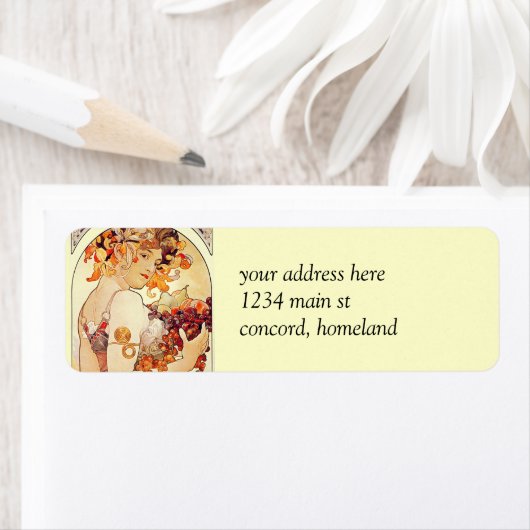 Alphonse Mucha Vintage Art (Insitu)