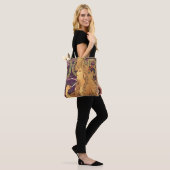 Alphonse Mucha Vintage Einkaufstasche Tasche (Am Model)