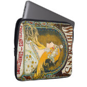Alphonse Mucha Vintage Whitman's Anzeige Laptopschutzhülle (Vorne Rechts)