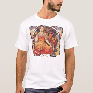 Alphonse Mucha - Weltausstellung 1904 St. Louis T-Shirt