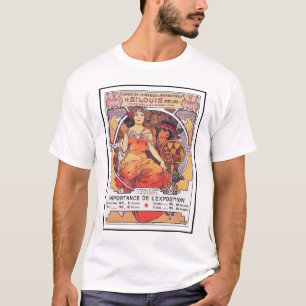 Alphonse Mucha - Weltausstellung 1904 St. Louis T-Shirt