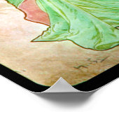 Alphonse Mucha Winter II Poster (Ecke)