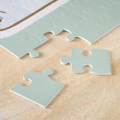 Alphonse Mucha Winter Vintage Jugendstil-Malerei Puzzle (Seite)