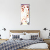 Alphonse Mucha - Winter White Leinwanddruck (Insitu (Schlafzimmer))