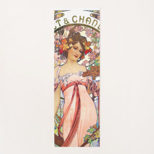 Alphonse Mucha Yogamatte