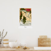 Alphonse Mucha Zedign Art Poster #115 (Küche)