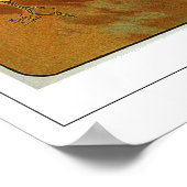 Alphonse Mucha Zedign Art Poster #127 (Ecke)