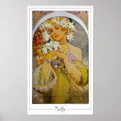 Alphonse Mucha Zedign Art Poster #142 (Vorne)