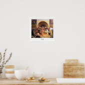 Alphonse Mucha Zedign Art Poster #150 (Küche)