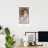 Alphonse Mucha Zedign Art Poster #189 (Heimbüro)