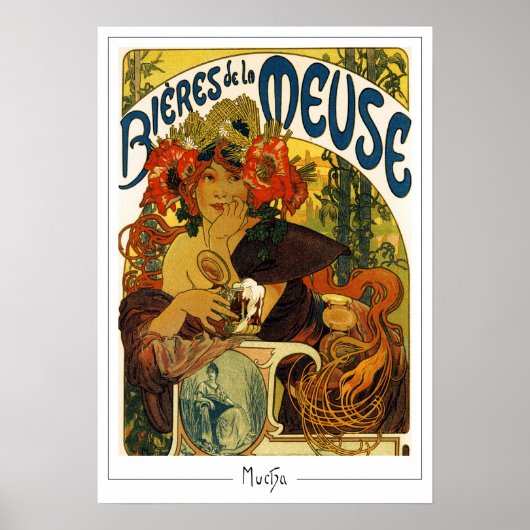 Alphonse Mucha Zedign Art Poster #204 (Vorne)