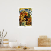 Alphonse Mucha Zedign Art Poster #204 (Küche)