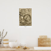 Alphonse Mucha Zedign Art Poster #210 (Küche)