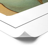 Alphonse Mucha Zedign Art Poster #220 (Ecke)