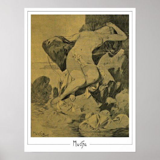 Alphonse Mucha Zedign Art Poster #242 (Vorne)