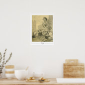 Alphonse Mucha Zedign Art Poster #290 (Küche)