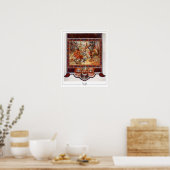 Alphonse Mucha Zedign Art Poster #297 (Küche)
