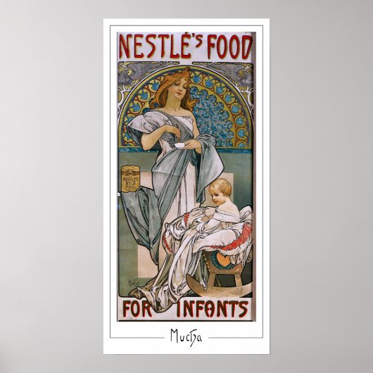 Alphonse Mucha Zedign Art Poster #299 (Vorne)