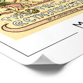 Alphonse Mucha Zedign Art Poster #302 (Ecke)