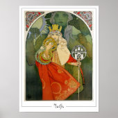 Alphonse Mucha Zedign Art Poster #312 (Vorne)