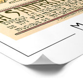 Alphonse Mucha Zedign Art Poster #329 (Ecke)