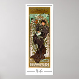Alphonse Mucha Zedign Art Poster #371