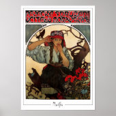 Alphonse Mucha Zedign Art Poster #374 (Vorne)