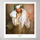 Alphonse Mucha Zedign Art Poster #381 (Vorne)