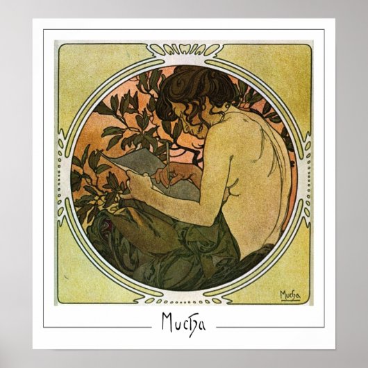 Alphonse Mucha Zedign Art Poster #41 (Vorne)