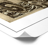 Alphonse Mucha Zedign Art Poster #55 (Ecke)