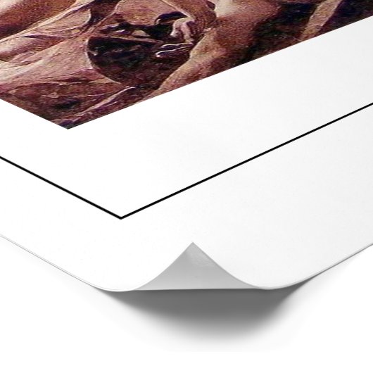 Alphonse Mucha Zedign Art Poster #77 (Ecke)