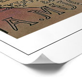 Alphonse Mucha Zedign Art Poster #93 (Ecke)