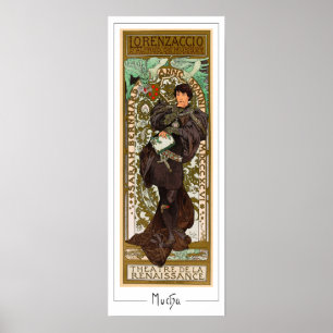 Alphonse Mucha Zedign Kunstposter #371 Poster