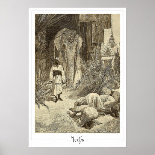 Alphonse Mucha Zedign Kunstposter #75 Poster