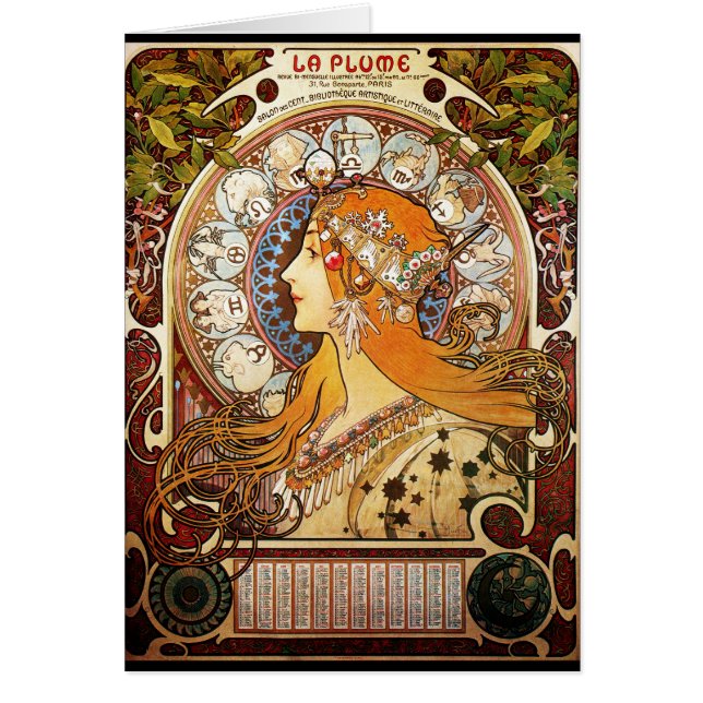 Alphonse Mucha Zodiac (Vorne)