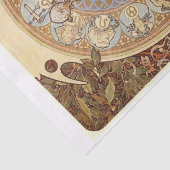 Alphonse Mucha | Zodiac -1896 Seidenpapier (Detail)