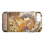 Alphonse Mucha Zodiac Case-Mate iPhone Hülle (Rückseite (Horizontal))