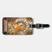 Alphonse Mucha Zodiac Gepäckanhänger (Vorderseite horizontal)