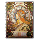 Alphonse Mucha Zodiac Notizblock (Vorderseite)
