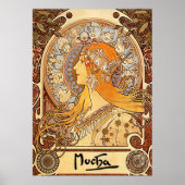 Alphonse Mucha - Zodiac Poster (Vorne)