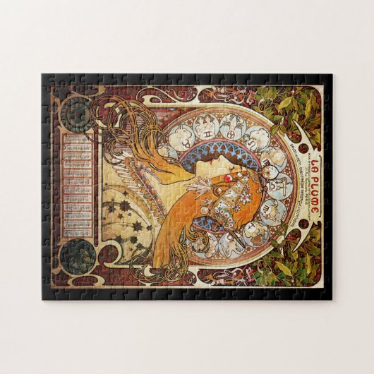 Alphonse Mucha Zodiac Puzzle (Horizontal)