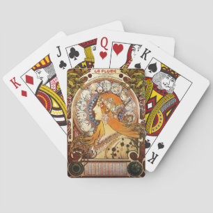 Alphonse Mucha Zodiac Spielkarten