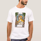 Alphonse Mucha - Zodiac T-Shirt (Vorderseite)