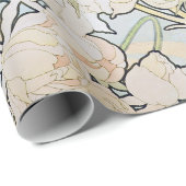 Alphonse-Mucha-Zwerge Geschenkpapier (Rolleneckpunkt)