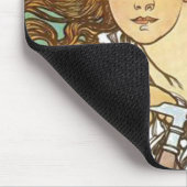 Alphonse Mucha - Zyklen Perfecta Mousepad (Ecke)