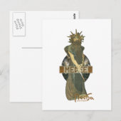 Alphonse Muchas Medee (1898) Postkarte (Vorne/Hinten)