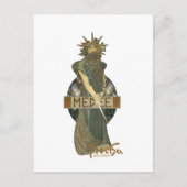 Alphonse Muchas Medee (1898) Postkarte (Vorderseite)