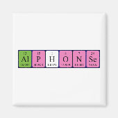 Alphonse Periodenmagnet Magnet (Vorne)